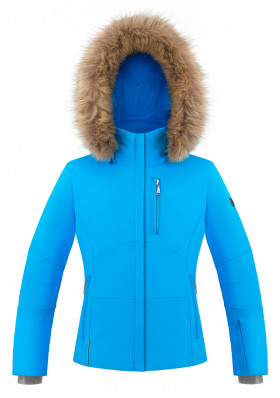Dziecięca kurtka dziewczęca Poivre Blanc W21-0802-JRGL / A Stretch Ski Jacket diva blue
